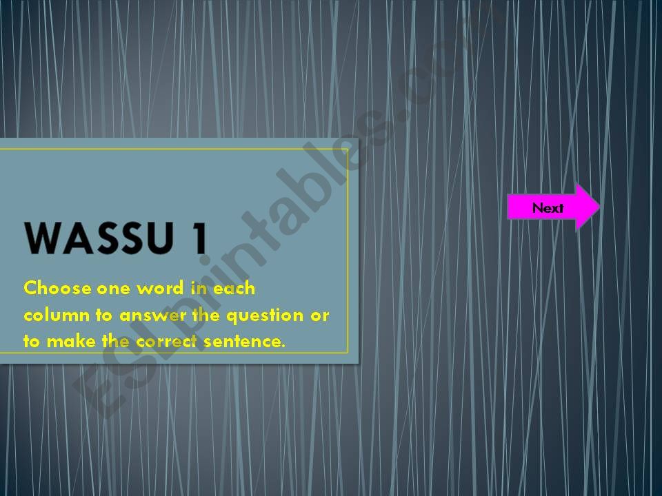 Wassu 1 powerpoint