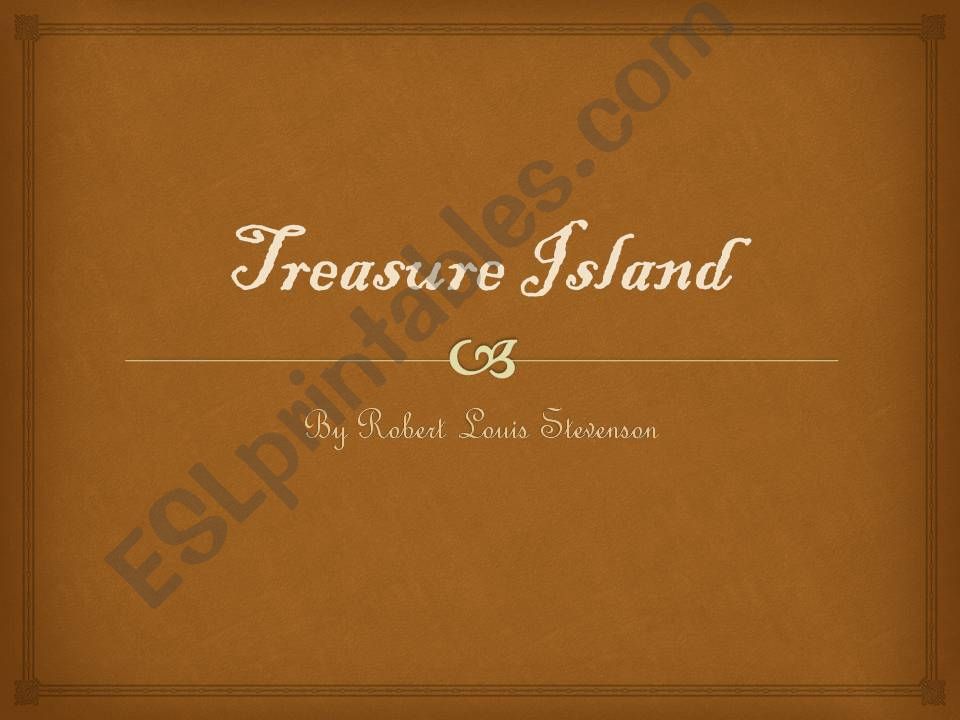 Treasure Island Vocabulary powerpoint