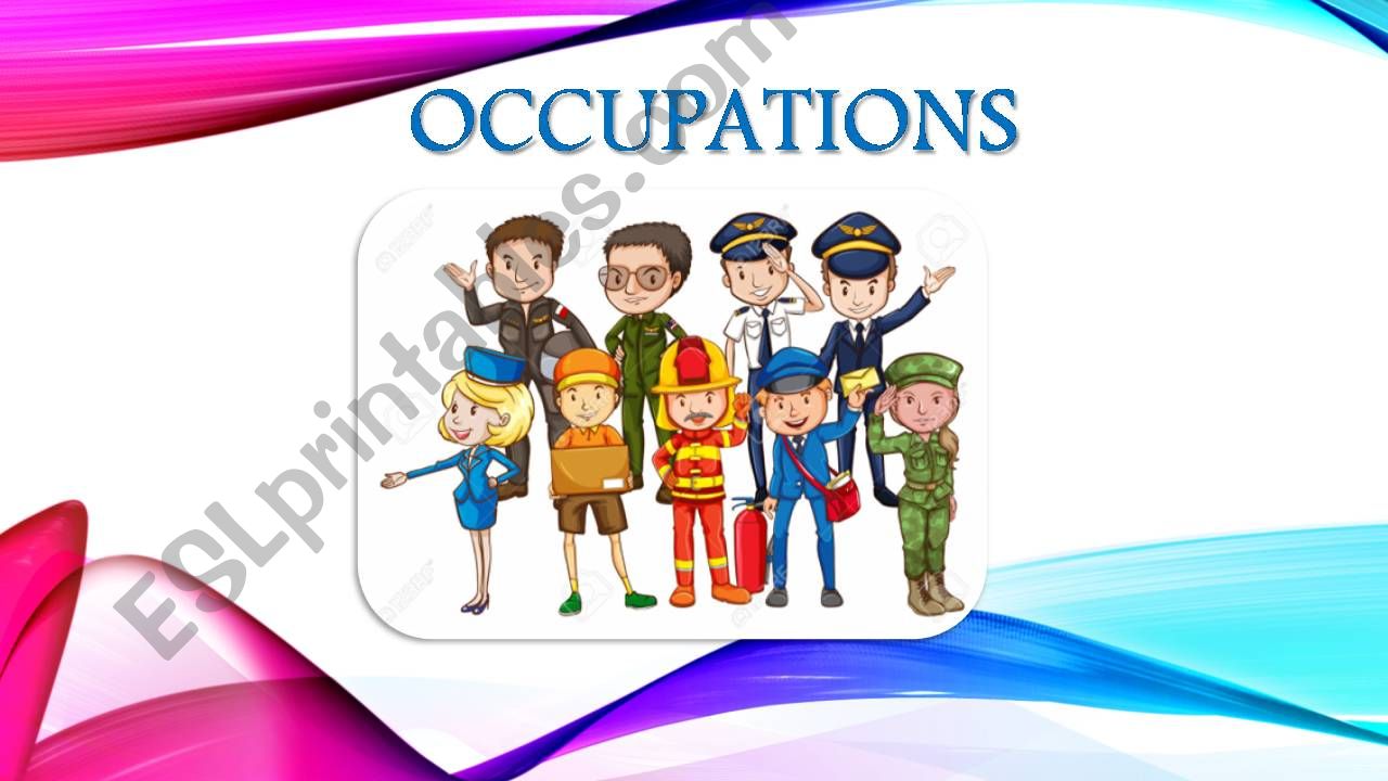 Occupations powerpoint