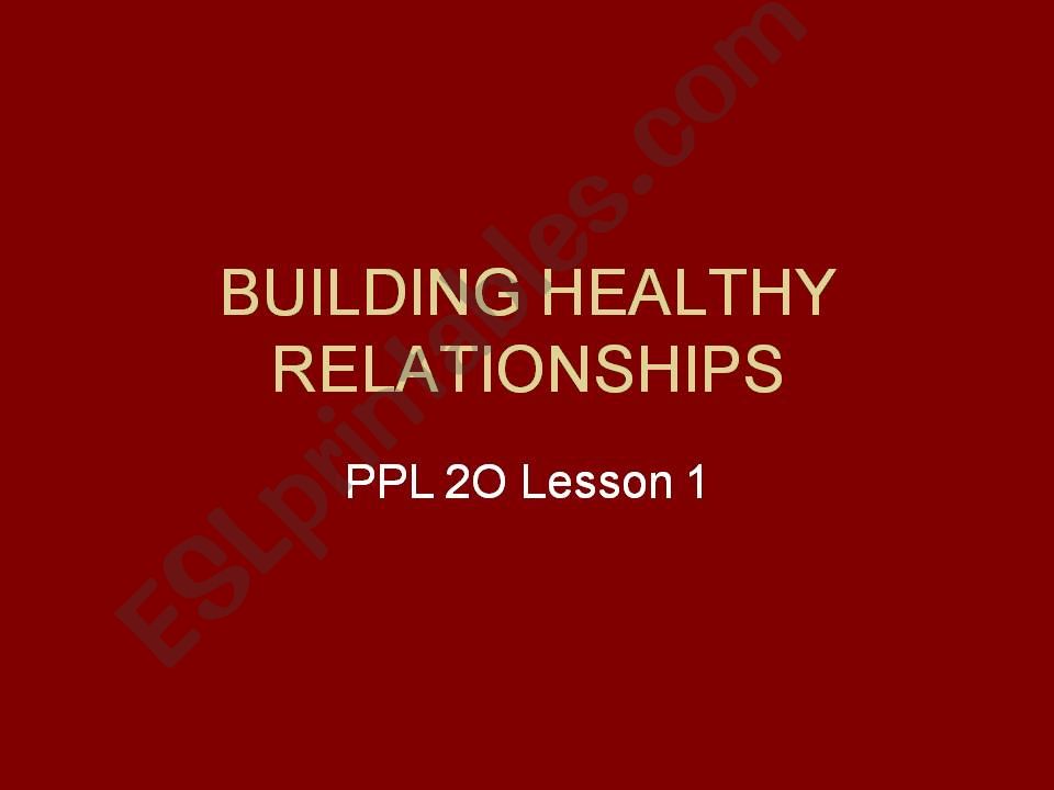 feelings powerpoint