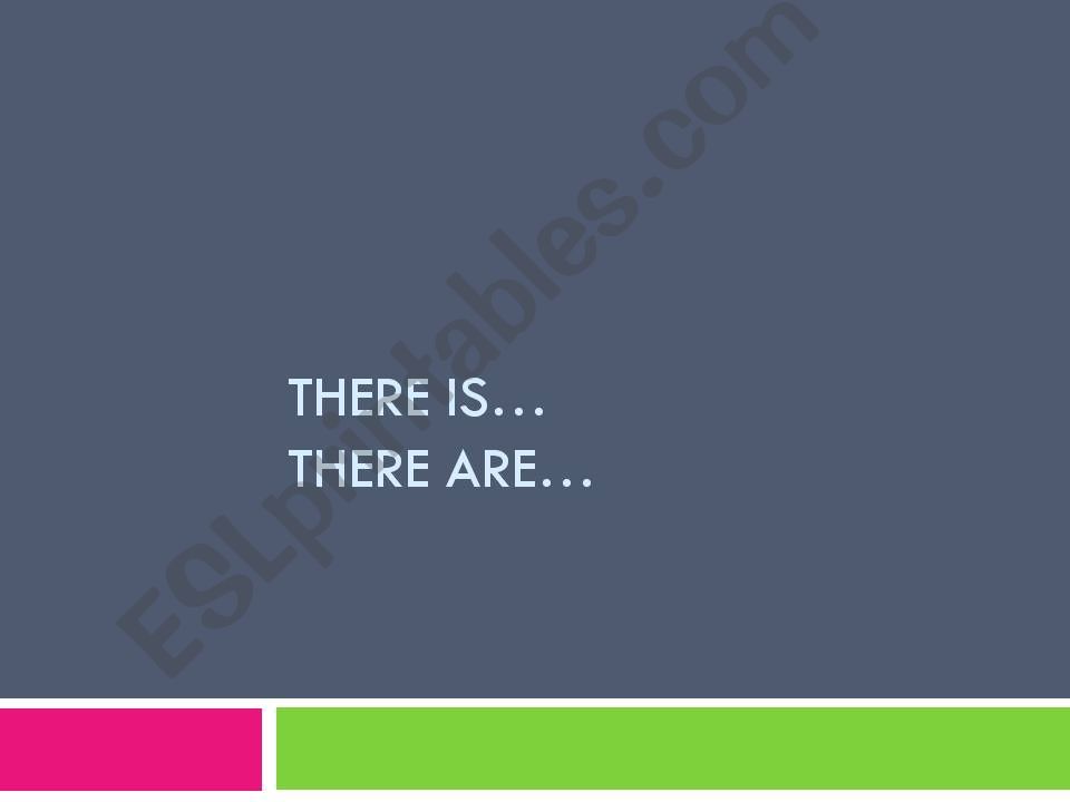 There is/are powerpoint