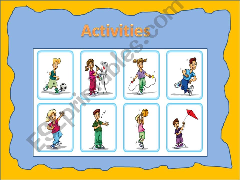 activities ppt powerpoint