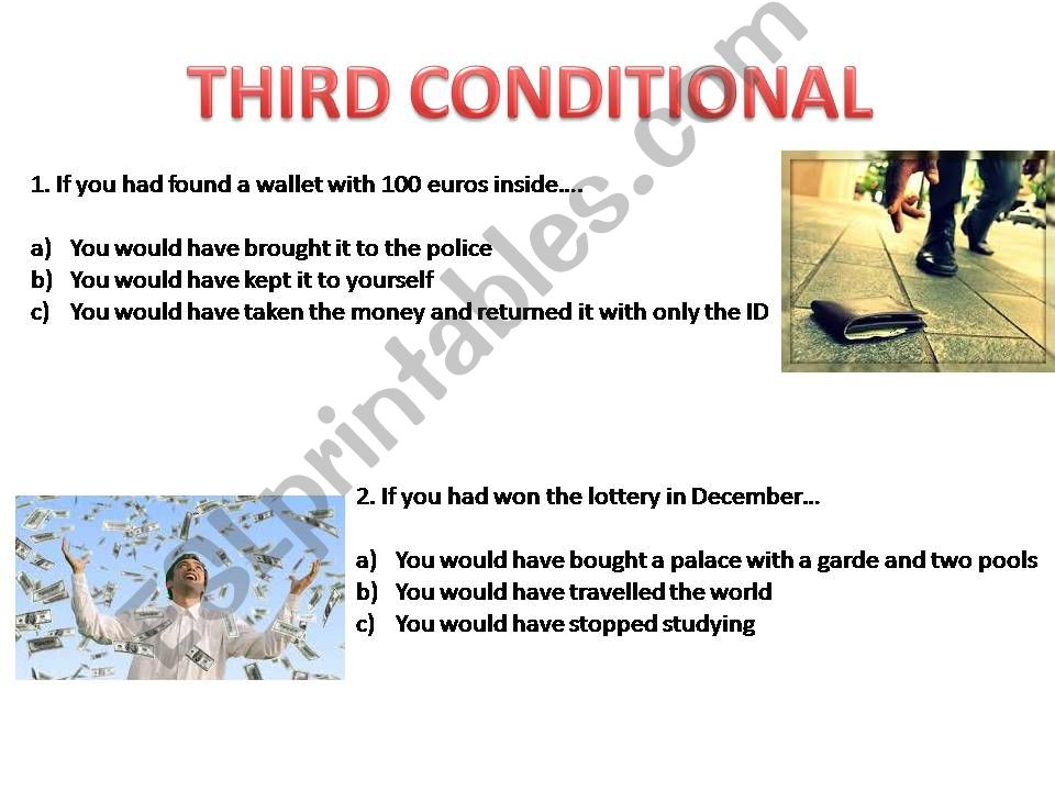 Third conditional powerpoint