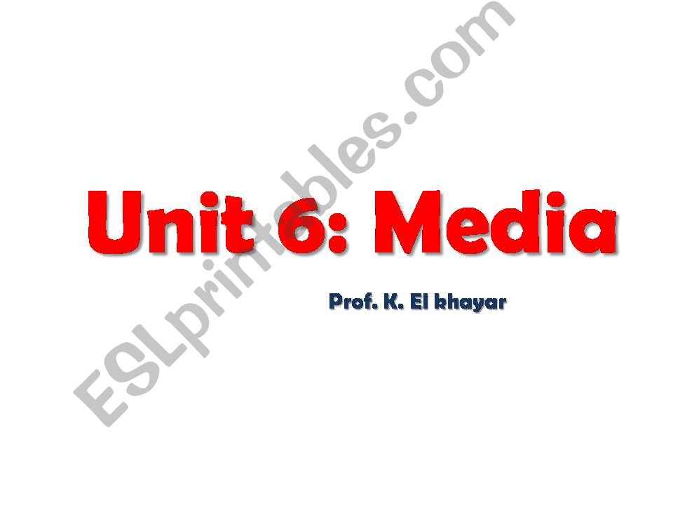 media powerpoint