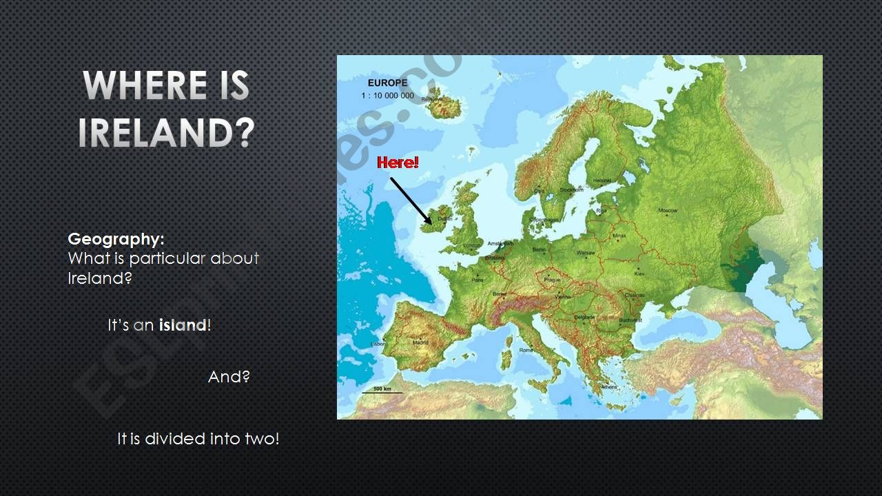 A presentation of Ireland powerpoint