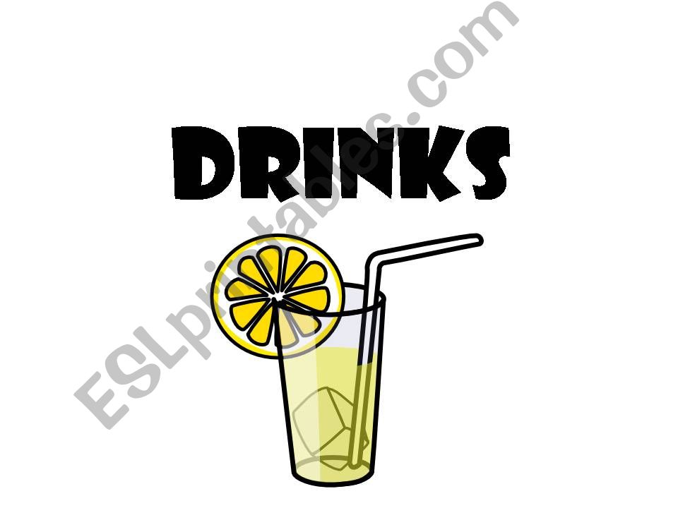 Drinks powerpoint