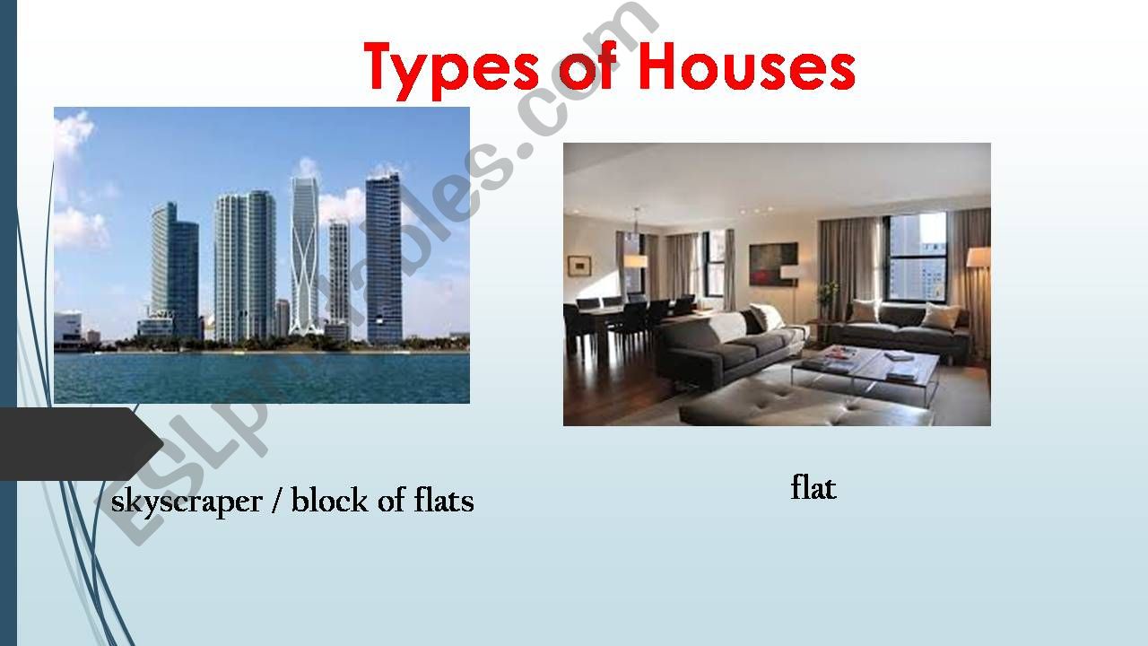 Types of houses powerpoint