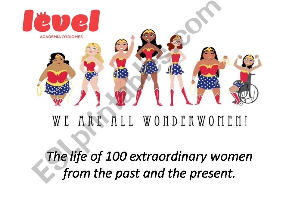 INTERNATIONAL WOMENS DAY women in history