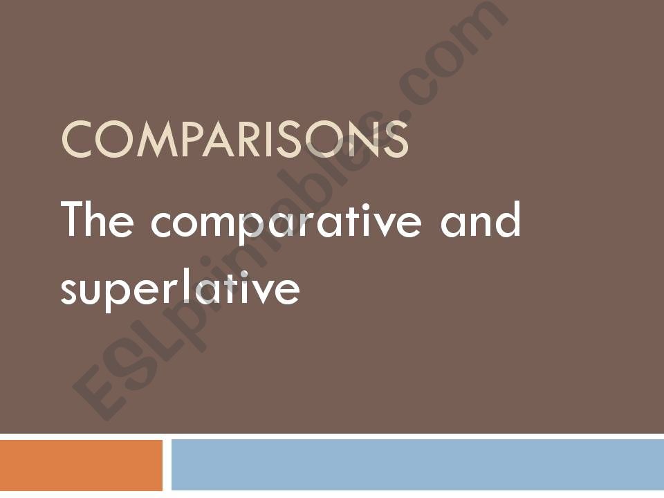 comparison powerpoint