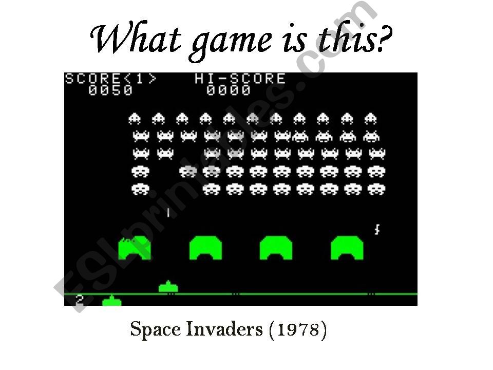 Games Through Time - PPT  powerpoint