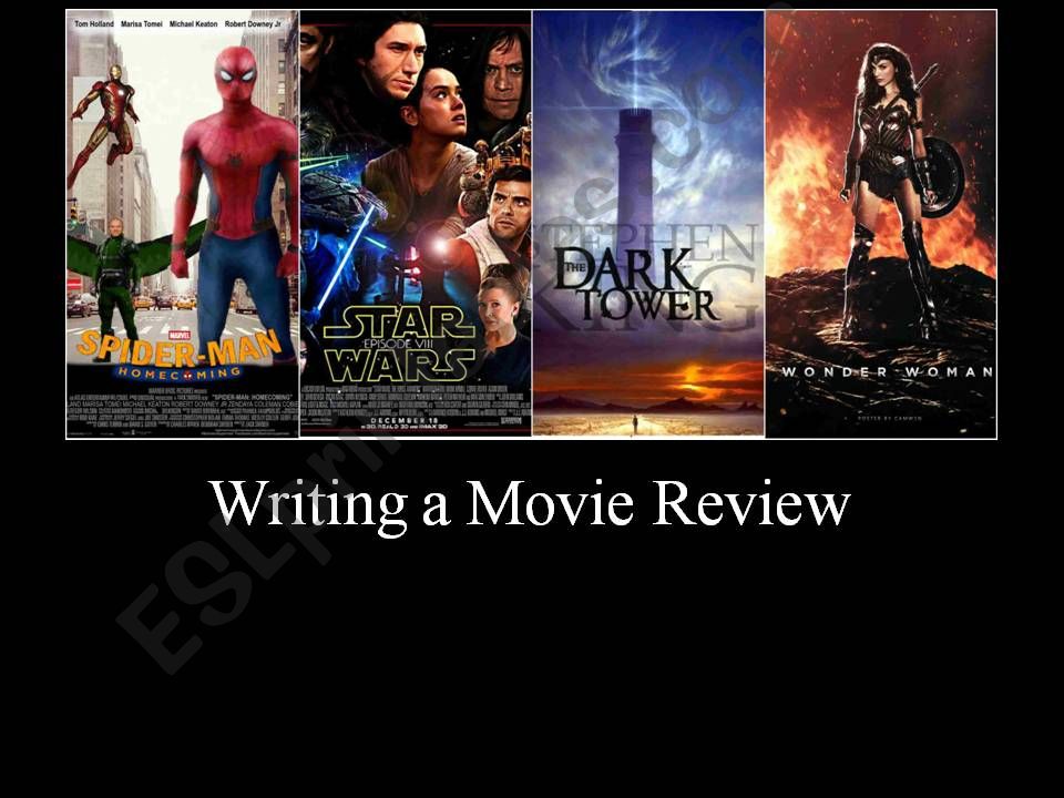 How to Write a Movie Review powerpoint