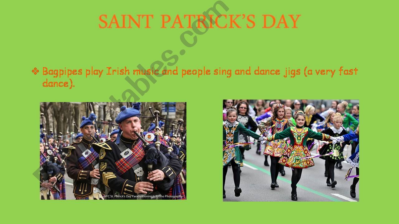 SAINT PATRICKS DAY - PART 4 powerpoint