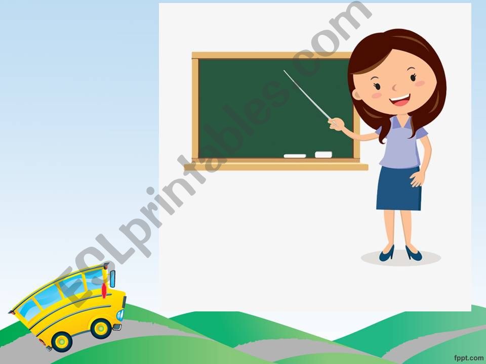 CLASSROOM OBJECTS AND GAME powerpoint