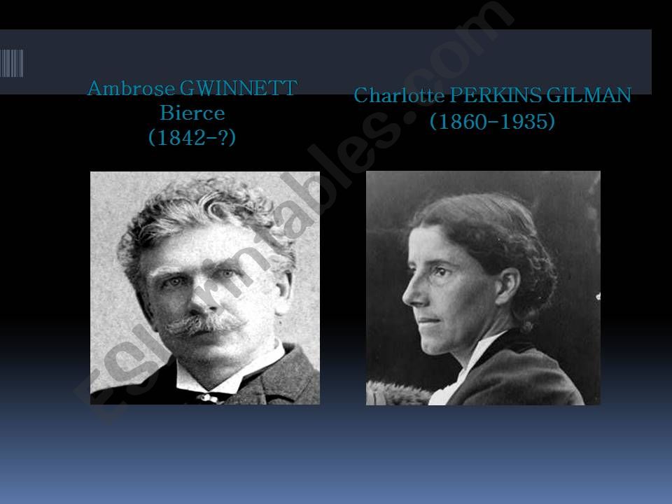 Bierce and Gilman powerpoint