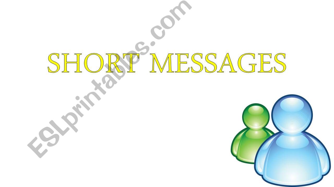 short messages powerpoint