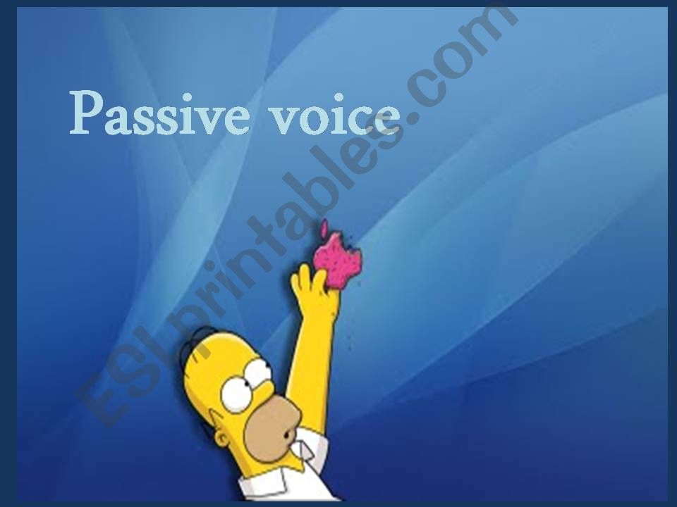 Passive voice powerpoint
