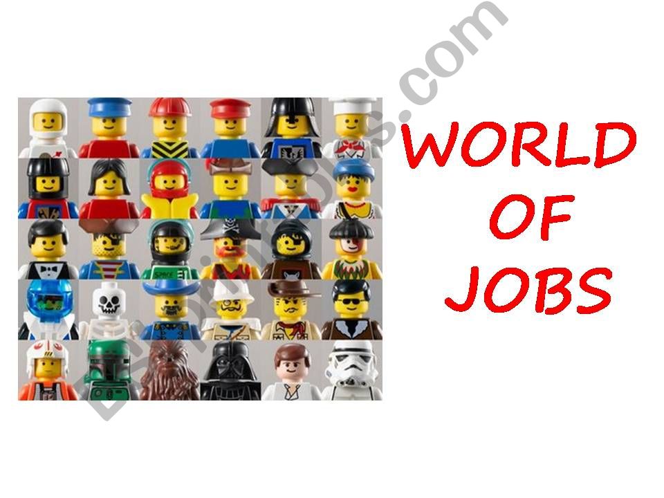 World of jobs powerpoint