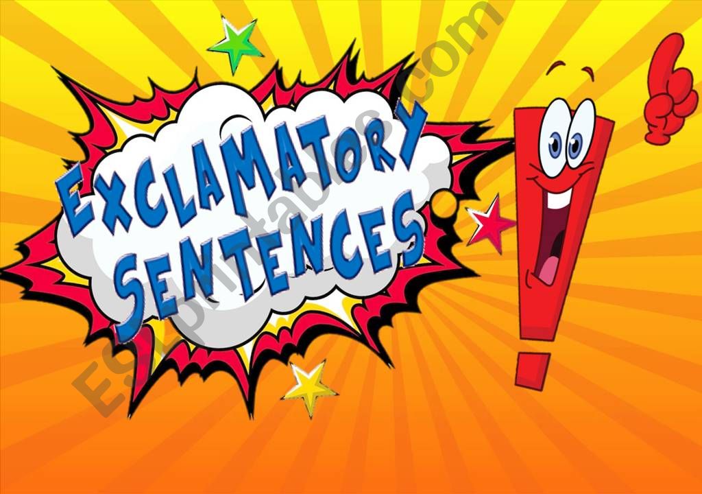 Exclamatory Sentences 