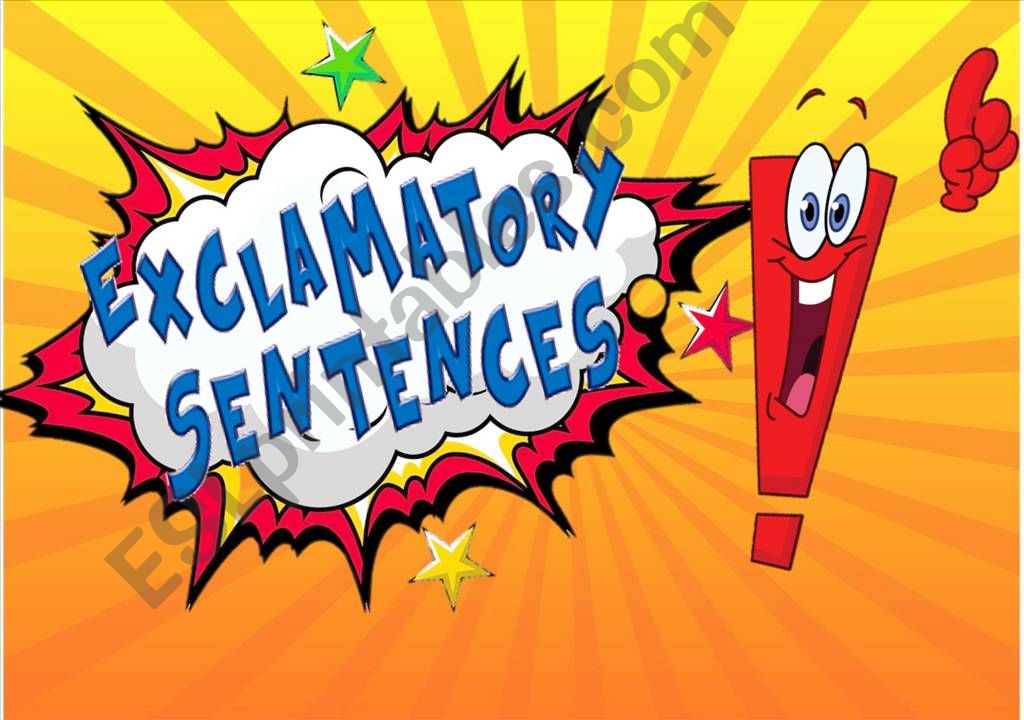 Exclamatory Sentences 