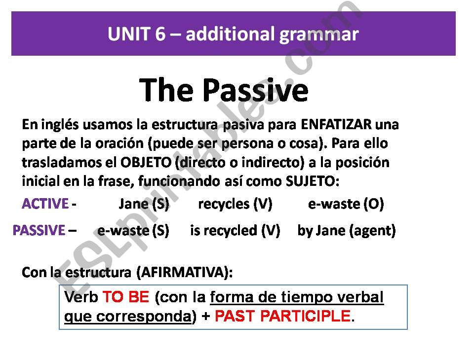 the passive powerpoint