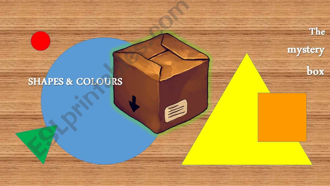 shapes & colours for toddlers powerpoint