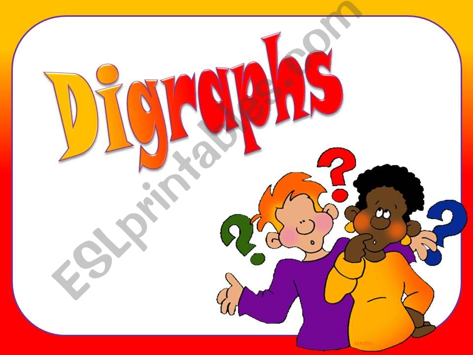 Digraphs powerpoint