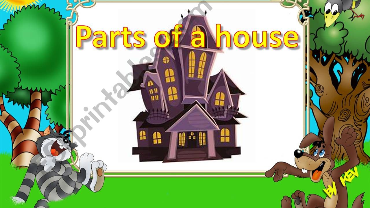 PARTS OF A HOUSE powerpoint