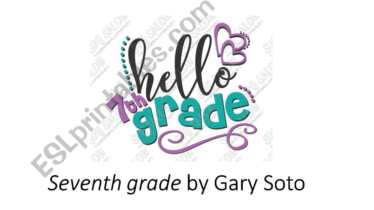 Seventh grade powerpoint