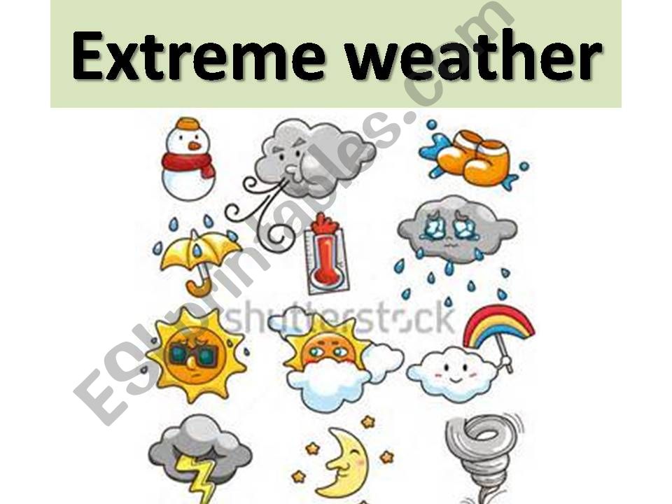 Extreme Weather powerpoint