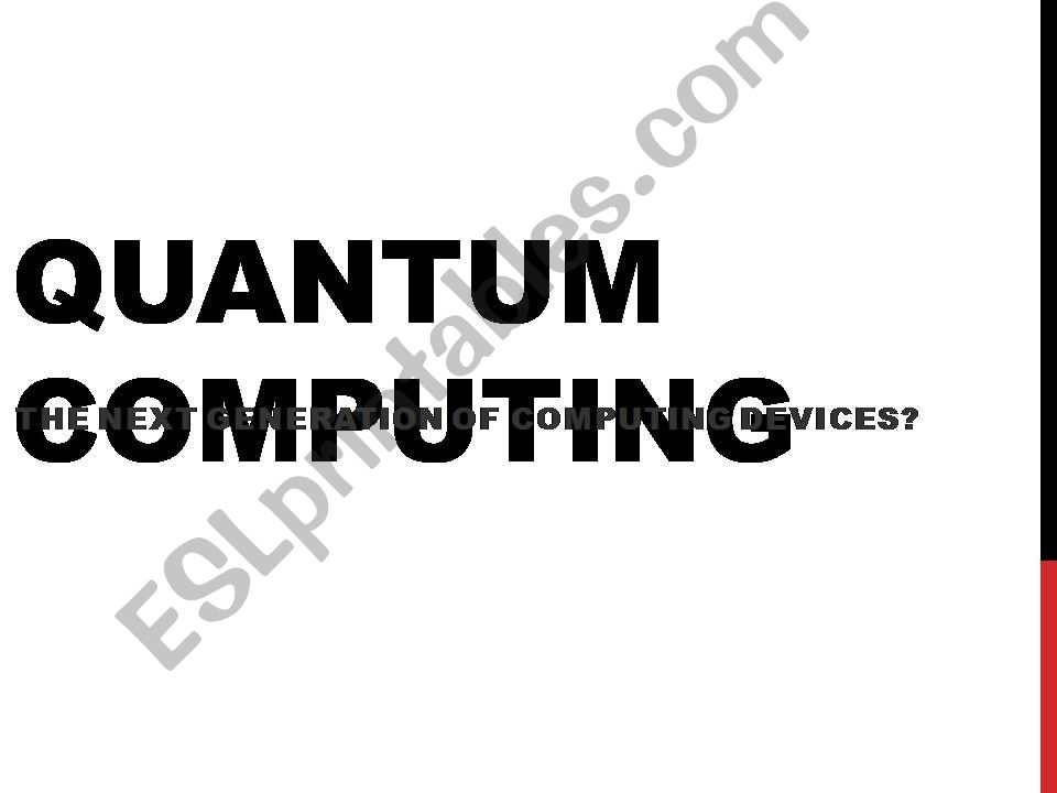 qantum computing 3 powerpoint