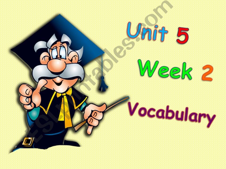 Vocabulary Wonders 2014 powerpoint