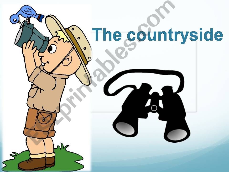 COUNTRYSIDE VOCABULARY powerpoint