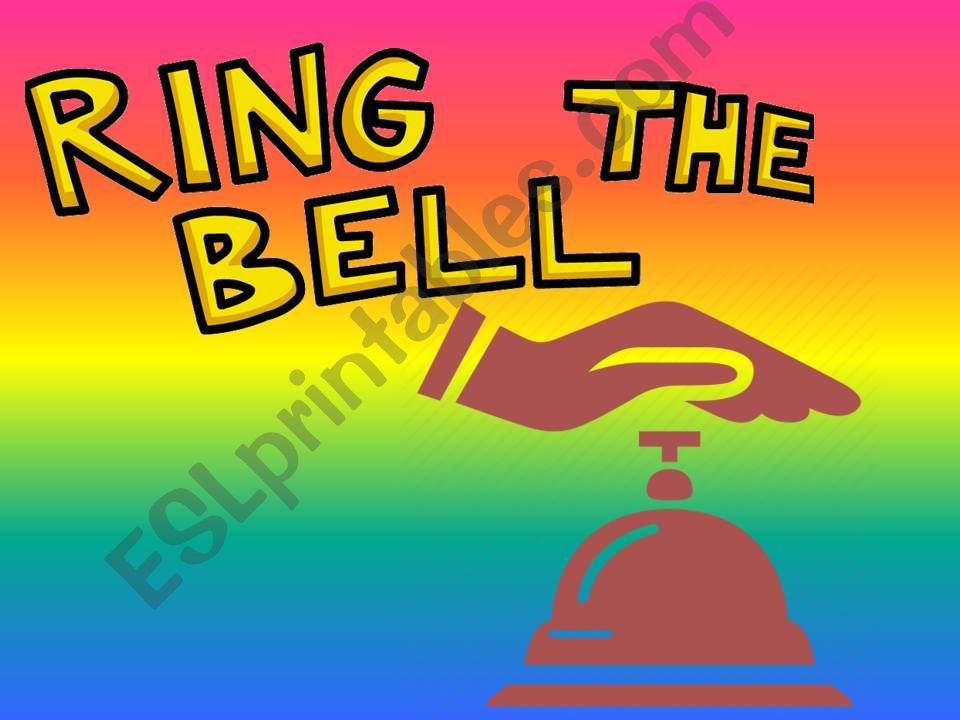 ring the bell  powerpoint