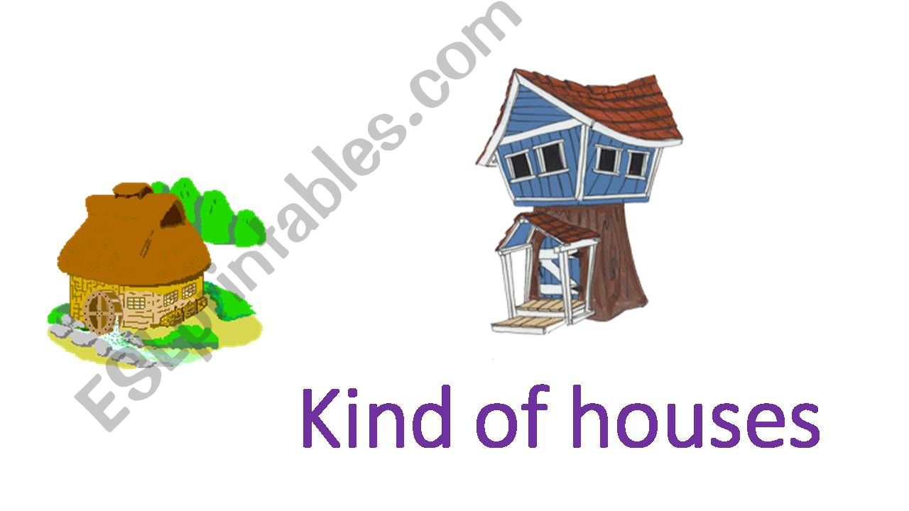 Kind of houses powerpoint