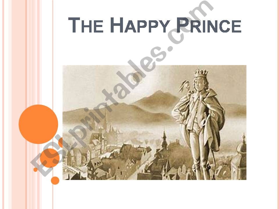 The Happy Prince powerpoint