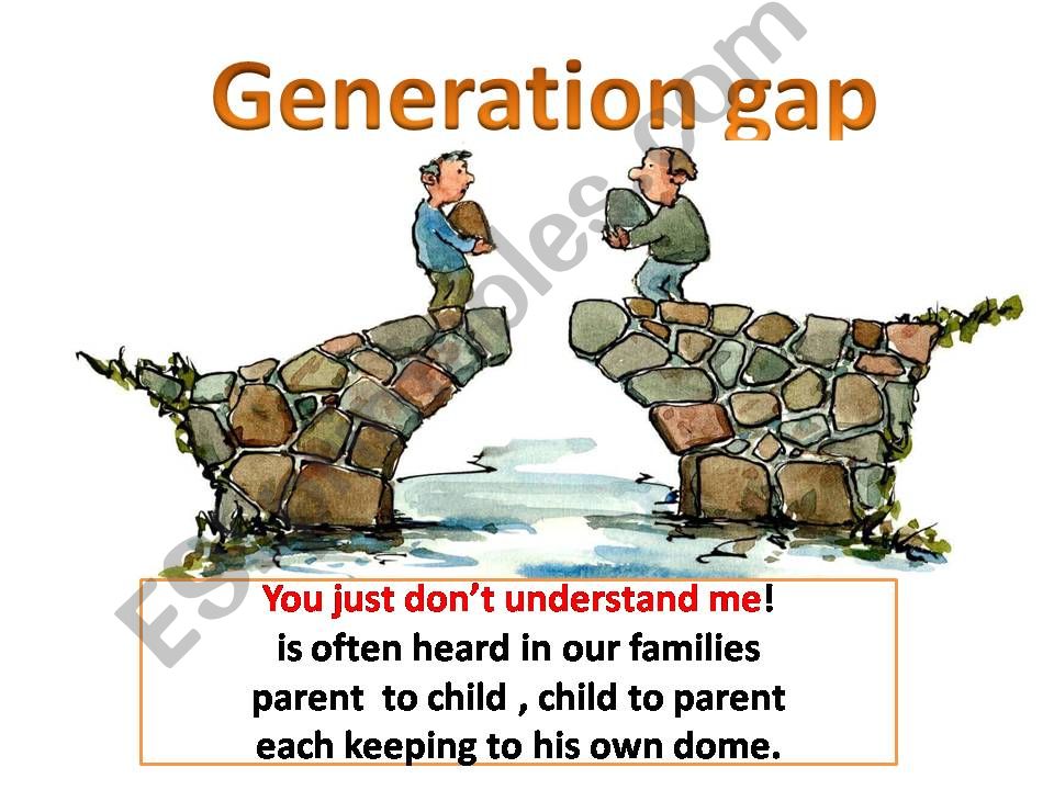 GENERATION GAP powerpoint