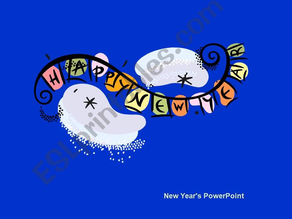 New Year Celebration powerpoint