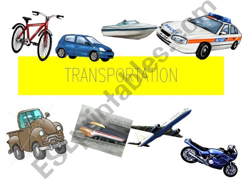 TRANSPORTATION powerpoint