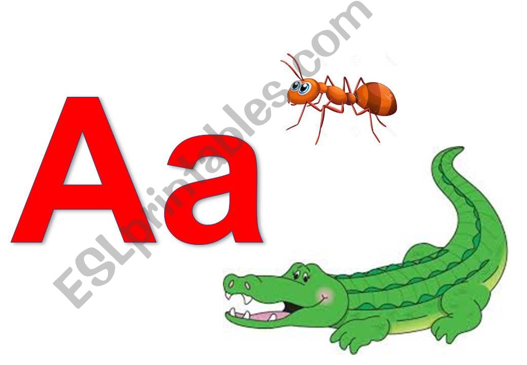 Animal Alphabet powerpoint