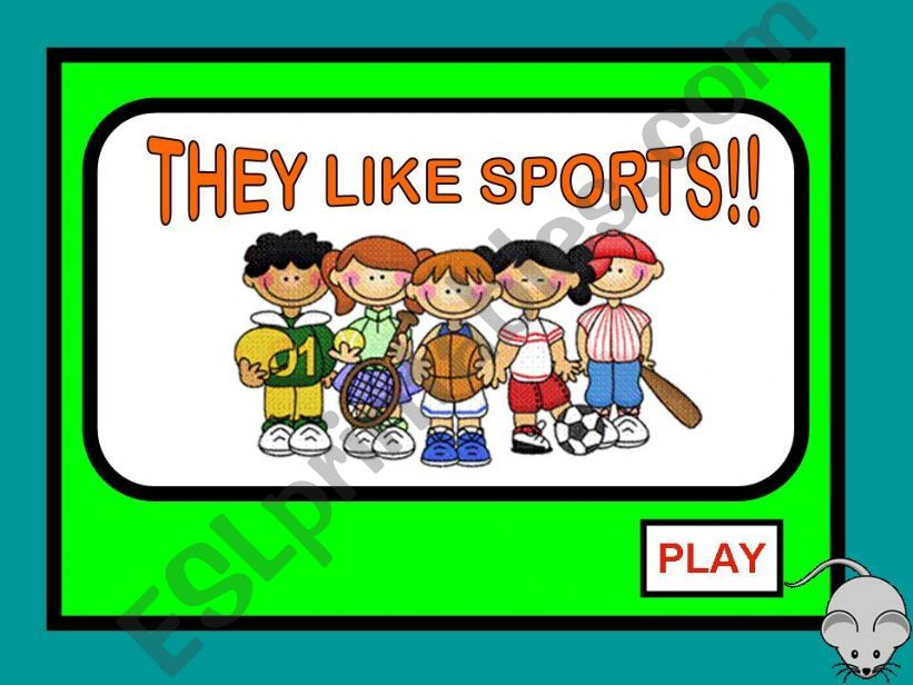 SPORTS SPELLING GAME powerpoint