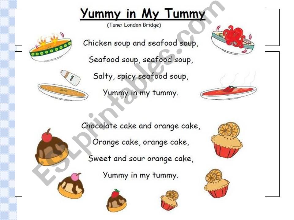 food song powerpoint