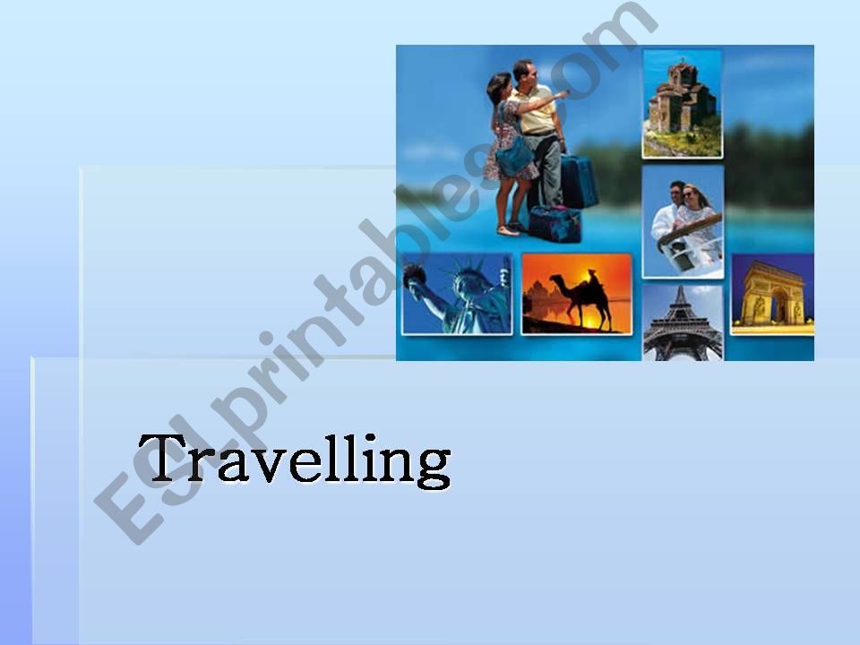 Travelling PPT powerpoint