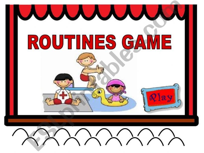 ROUTINES GAME powerpoint