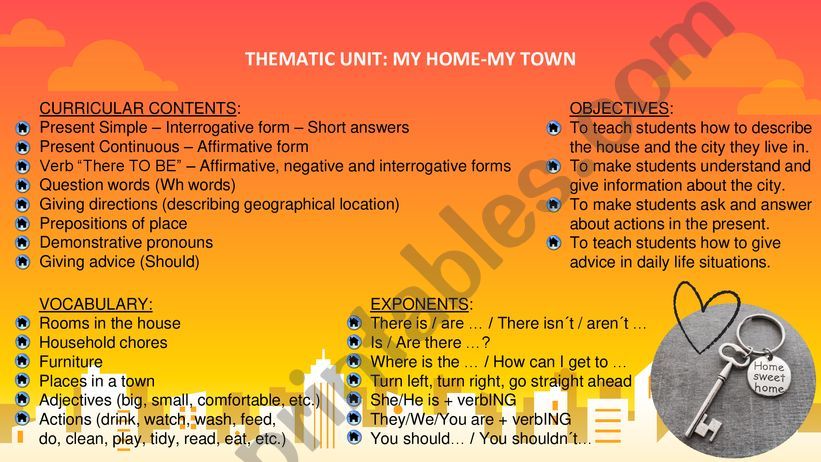My home - my city powerpoint