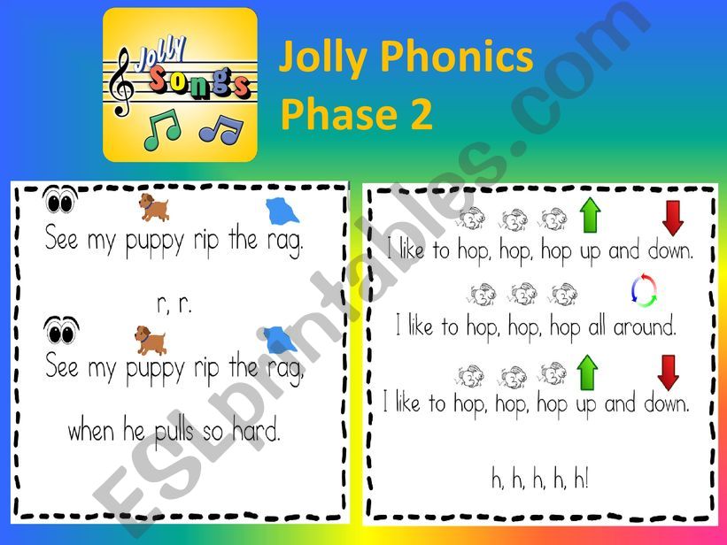 Jolly phonics- Phase 2 powerpoint