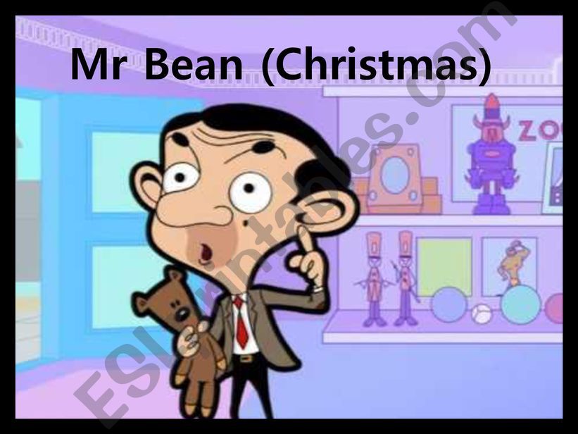 Mr Bean Christmas Quiz powerpoint