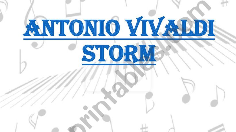 Vivaldi vs Vanessa Mae powerpoint