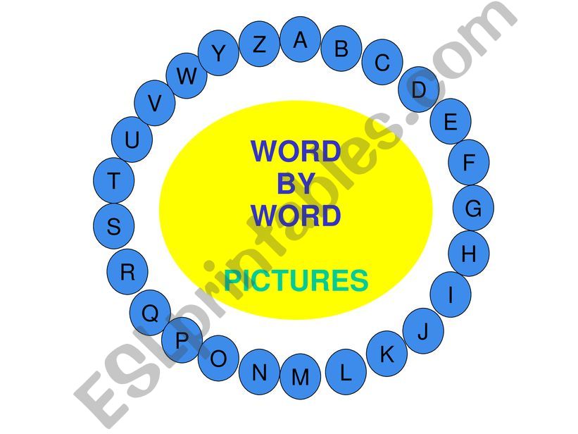 Word by Word FOOD powerpoint