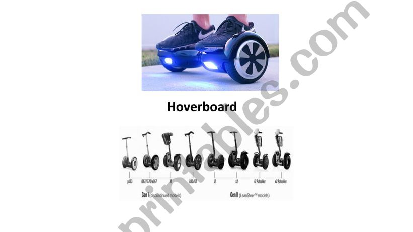 Hoverboard - Toy powerpoint