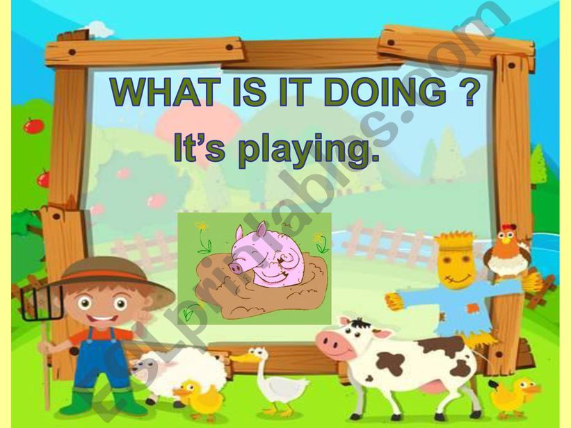 Farm Animals powerpoint